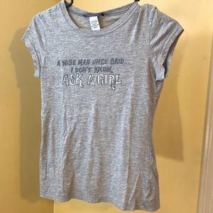 ask a girl graphic tee